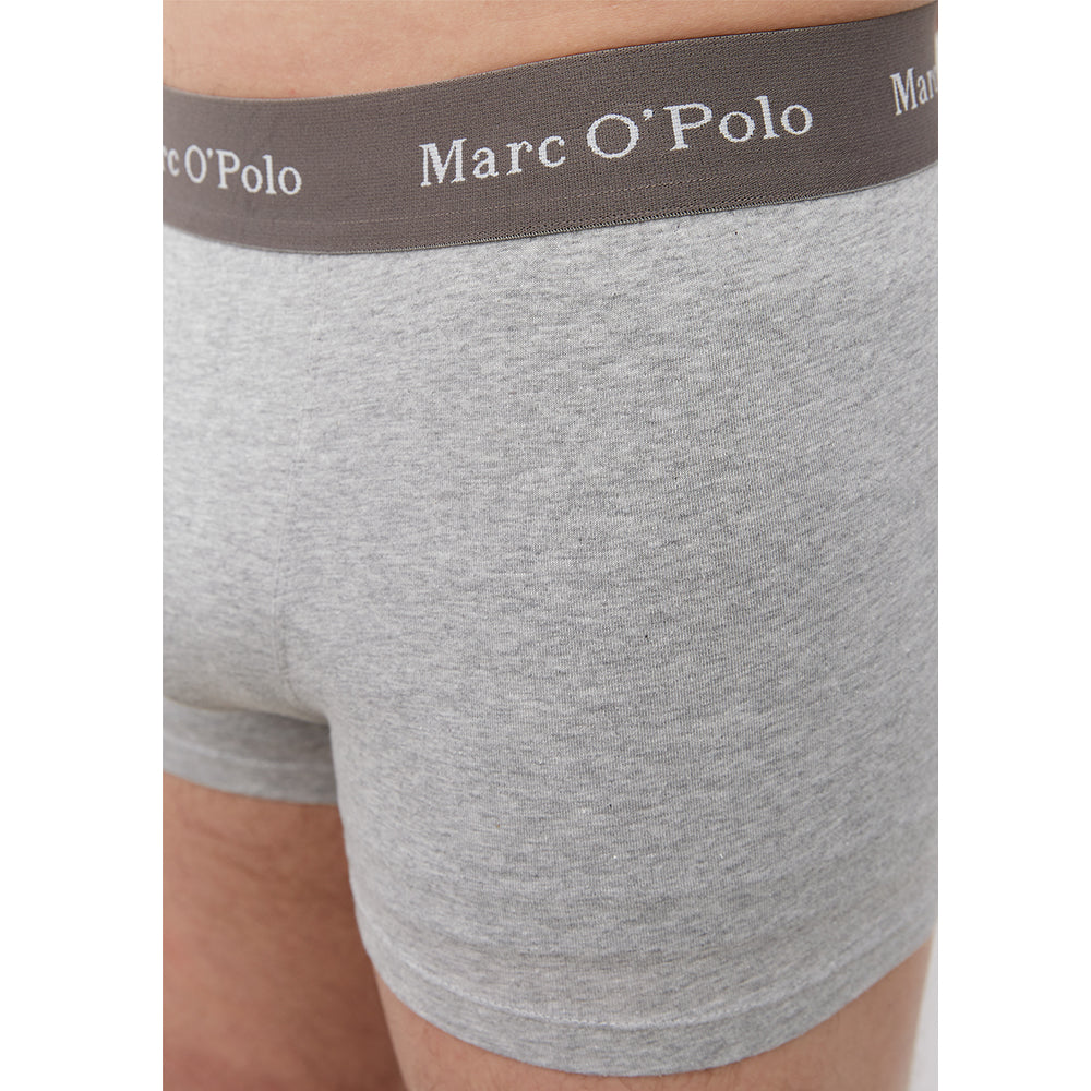 Marc O'Polo Body & Beach, Herren Shorts, 3 er Pack, hellgrau melange lordoflabel