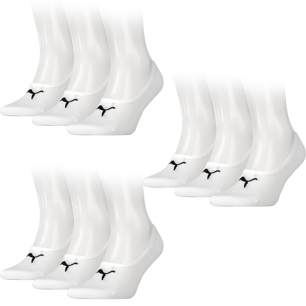 PUMA Footie Socks 9er Pack, white