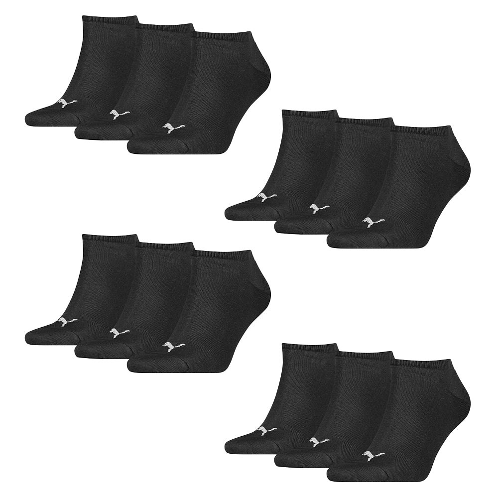 PUMA Sneaker Socks 12er Pack, black