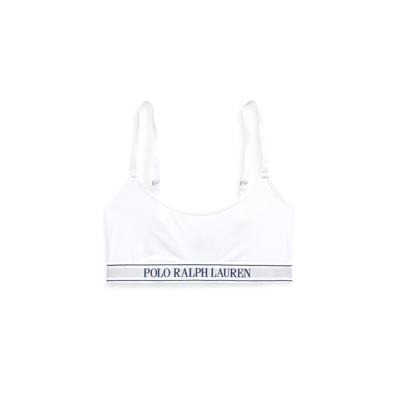 Polo Ralph Lauren, Scoop Bralette, Polo Essentials, white