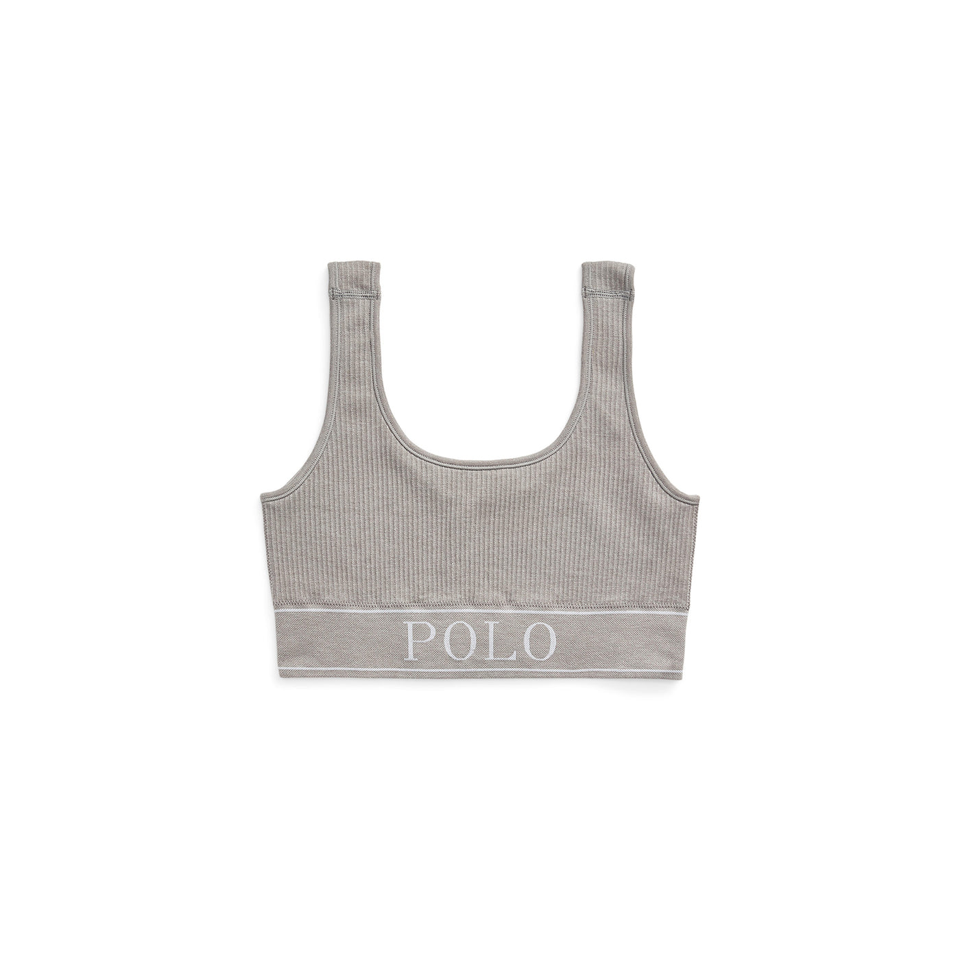 Polo Ralph Lauren, Scoop Bralette, Polo Essentials, grey melange