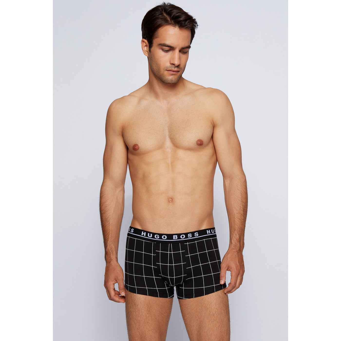 BOSS Herren Trunks, 3er Pack, Organic Cotton Stretch