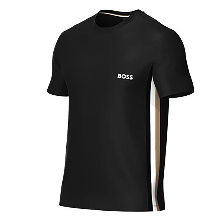 BOSS Herren T-Shirt Te_Coral – 100% Baumwolle, Regular Fit, Mit Reflektierenden Details & Branding
