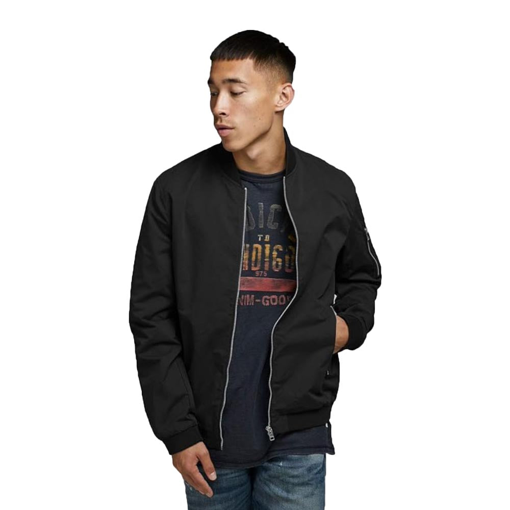 JACK & JONES Male Blousonjacke, Black