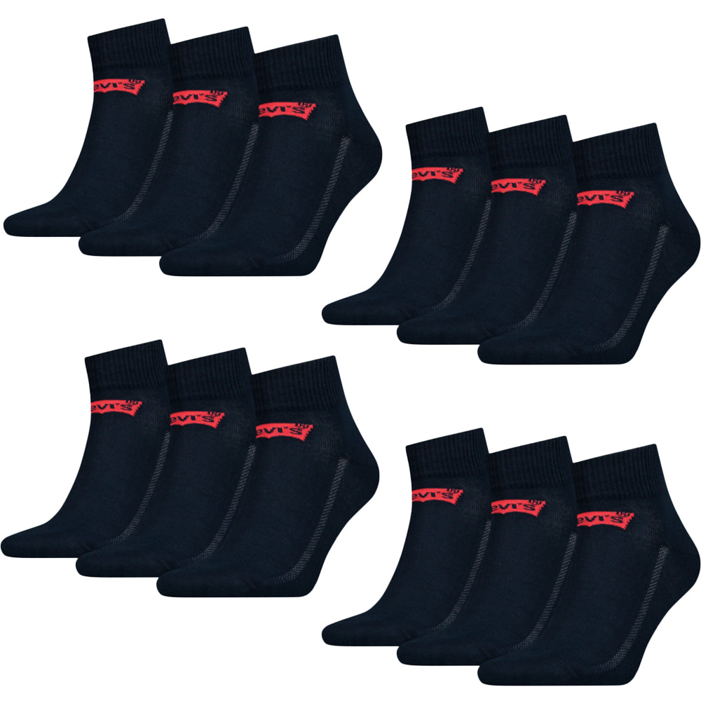 LEVIS Mid Cut Socks Batwing Logo