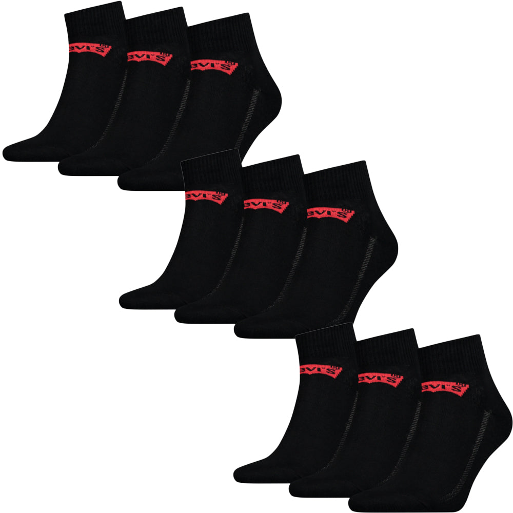 LEVIS Mid Cut Socks Batwing Logo