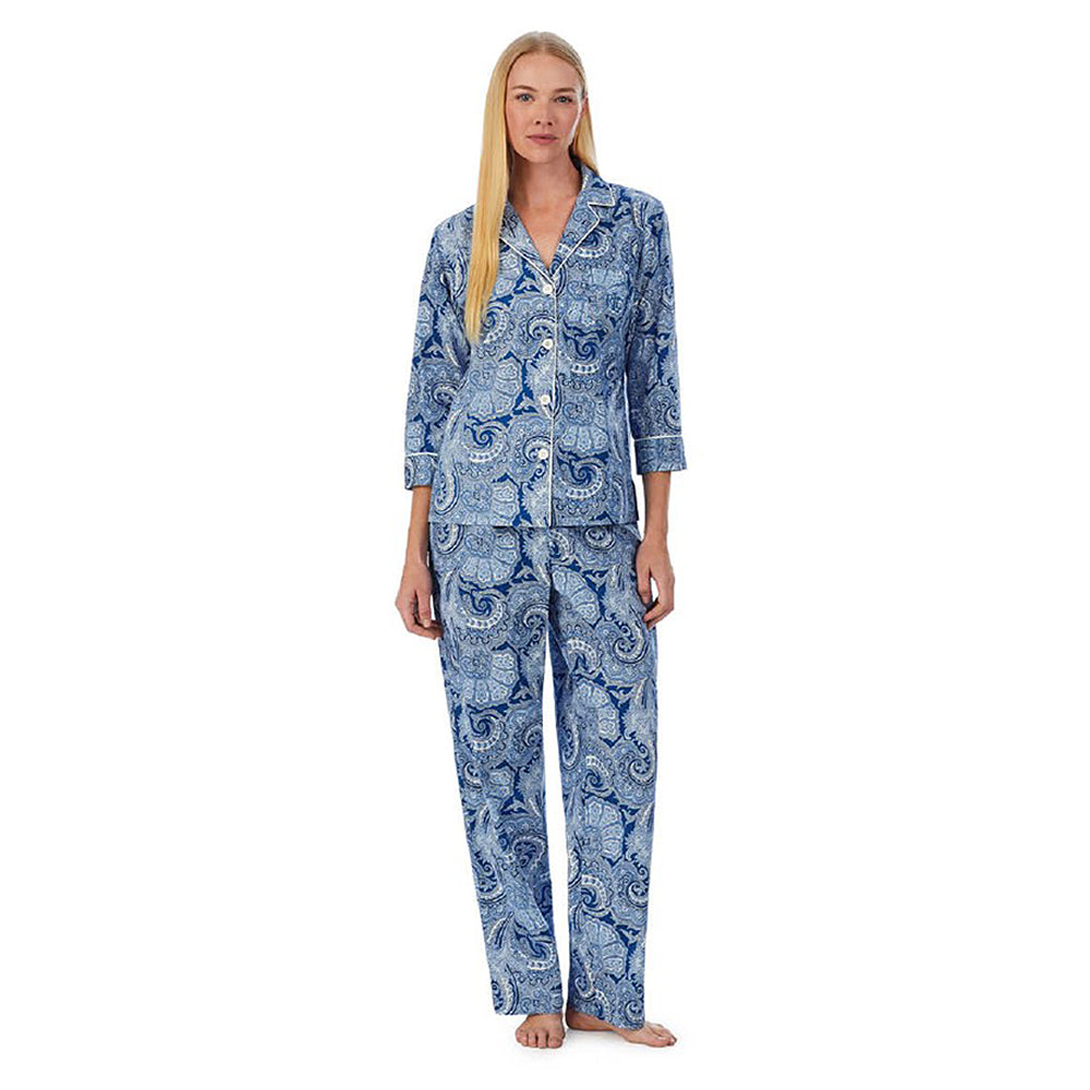 LAUREN RALPH LAUREN, Pyjama durchgeknöpft, ILN92189