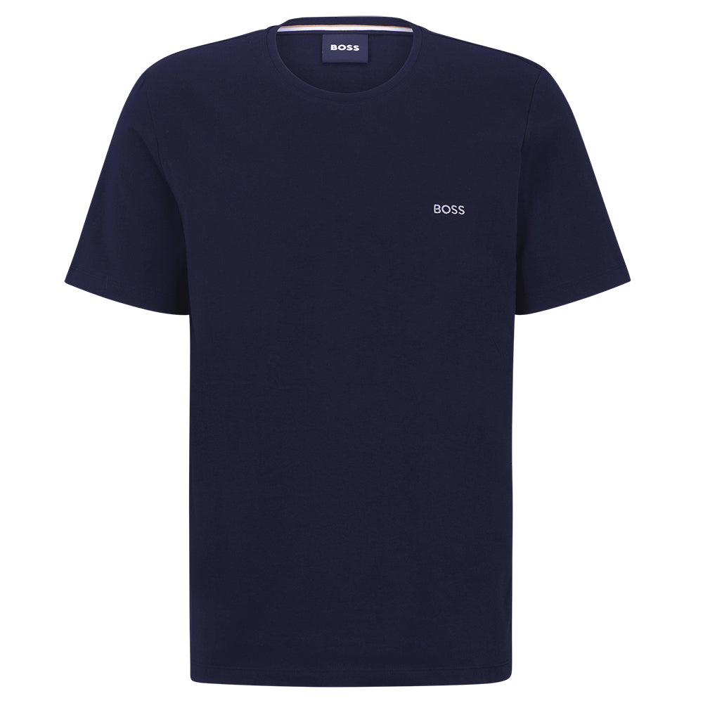BOSS Herren T-Shirt Mix & Match mit Logo, Dark Blue