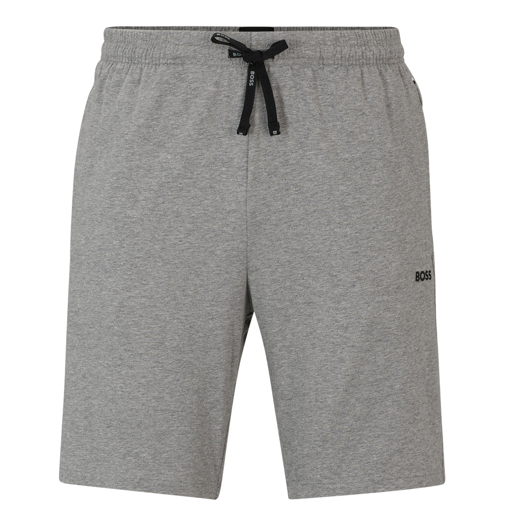 BOSS Herren Shorts Mix & Match mit Logo, Medium Grey