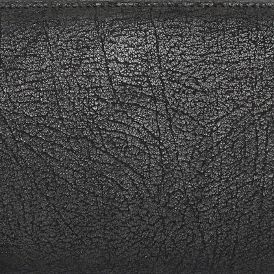 ANOKHI Geldbörse mit metallischem Leder, Black lordoflabel