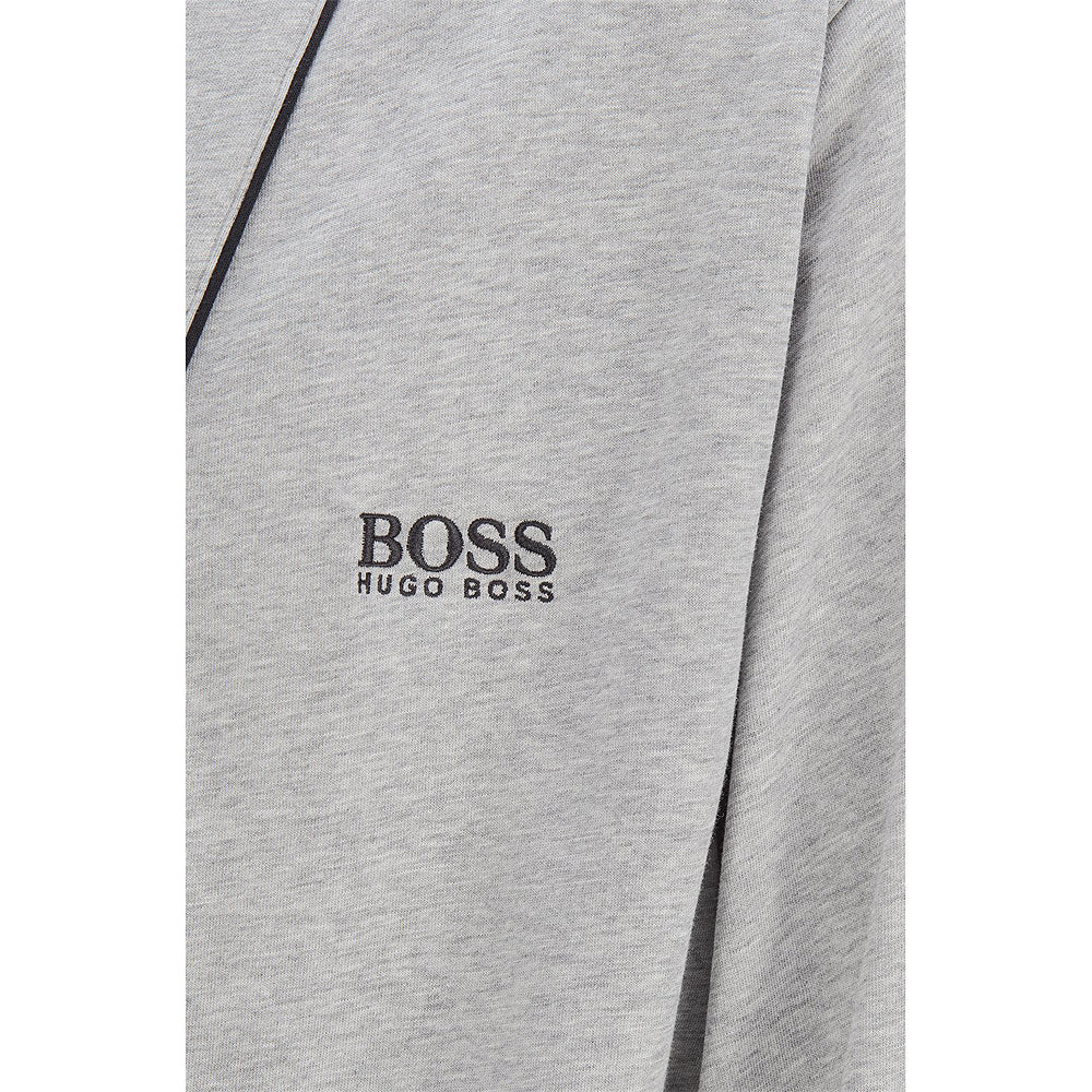 HUGO BOSS, Herren Bademantel, Kimono, Medium Grey lordoflabel