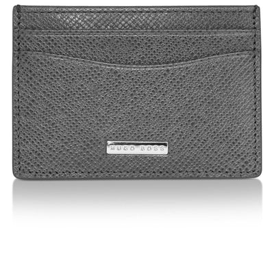 HUGO BOSS Kreditkarten Etui Signature_Scard, Grey lordoflabel