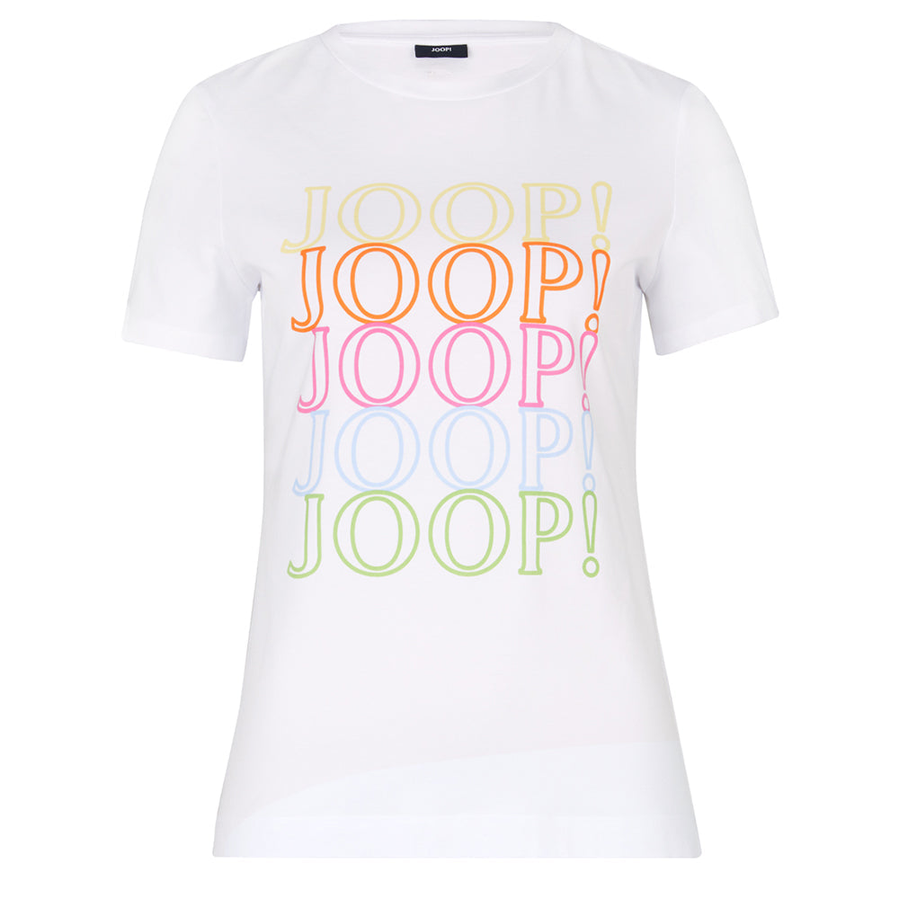 JOOP! T-Shirt Tami weiu00df mit Logodruck lordoflabel