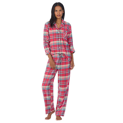 LAUREN HOME, Pyjama Flanell durchgeknöpft, ILN92122F lordoflabel