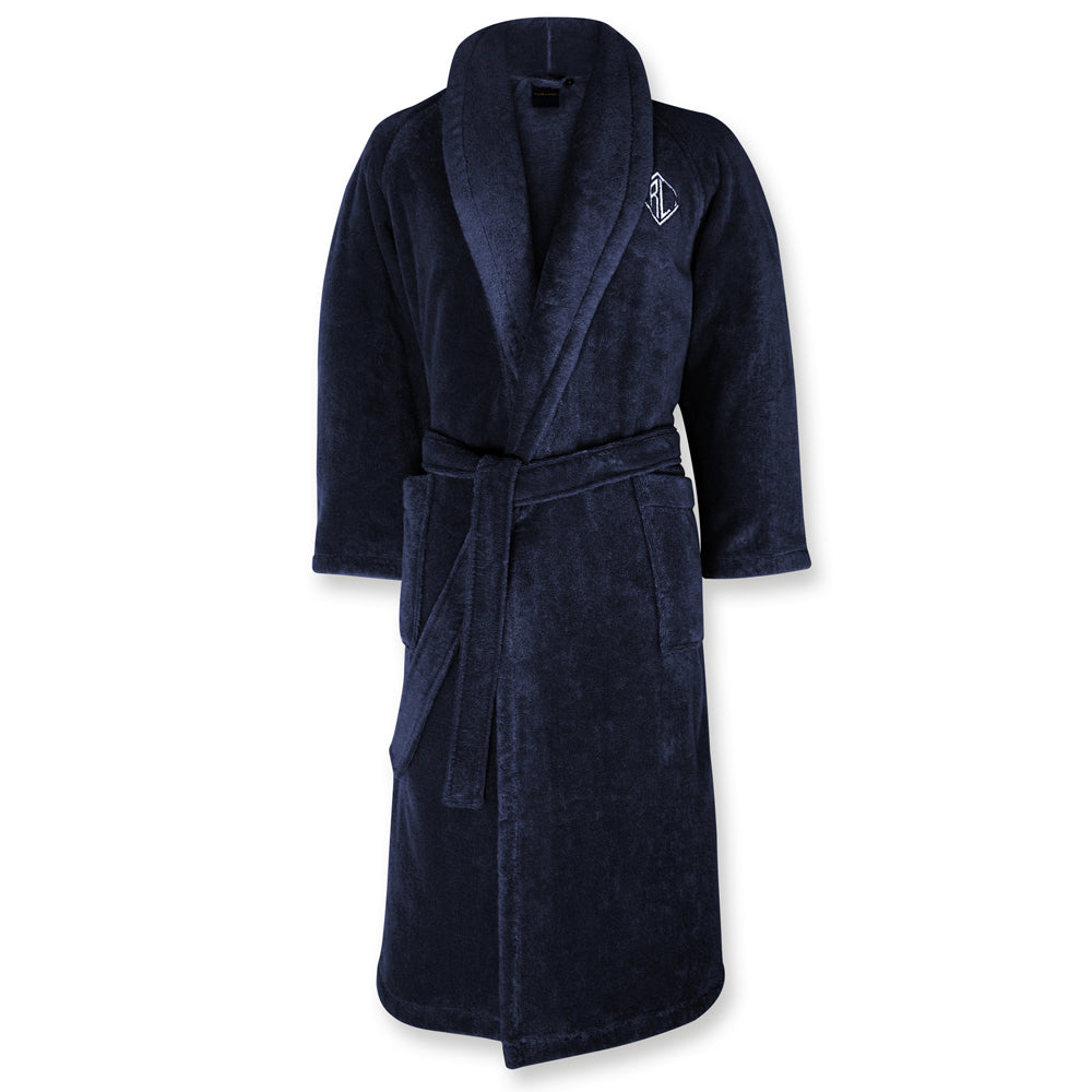 RALPH LAUREN Bademantel Langdon, Midnight lordoflabel