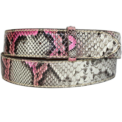 REPTILES HOUSE Gürtelband Python, Taccia Candy, Pink lordoflabel