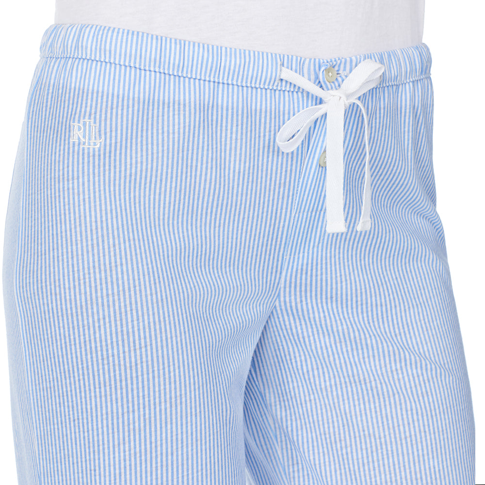 Ralph Lauren, Damen Long Pants ILN81794, Blue Stripes lordoflabel