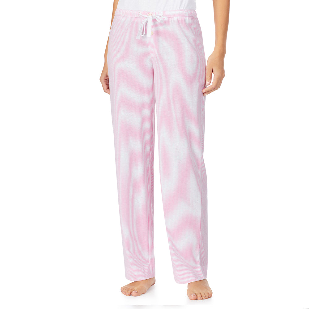 Ralph Lauren, Damen Long Pants ILN81794, Pink Stripes lordoflabel