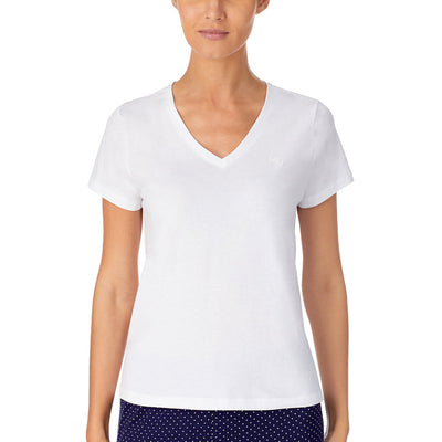 Ralph Lauren Damen T-Shirt, white, S lordoflabel