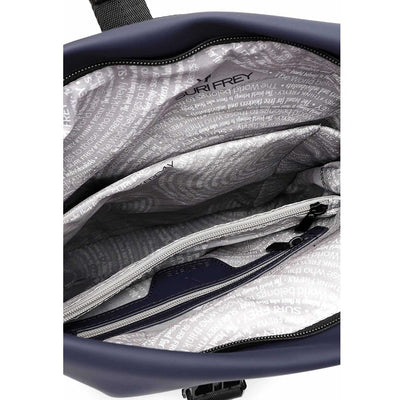 SURI FREY Rucksack Carry groß, Kunstleder, 12985-500 blue lordoflabel