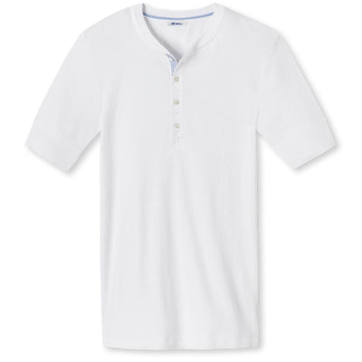 Schiesser Revival, Herren Shirt Karl-Heinz, halbarm, Weiss lordoflabel